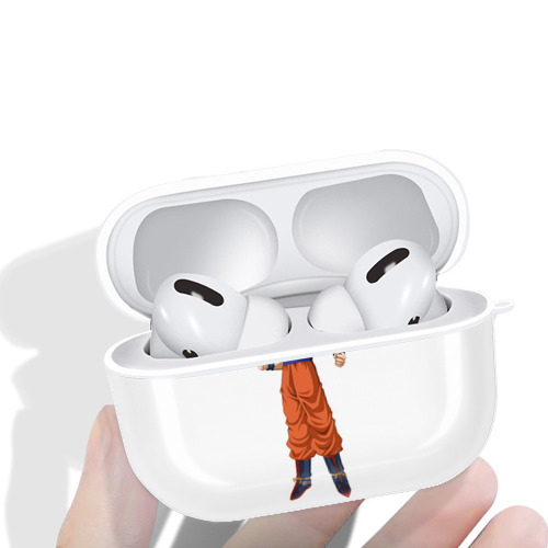 ドラゴンボール 孫悟空（そん ごくう）Son Goku カカロット DRAGON BALL Kakarotto 【AirPods Pro用】ハードシェル保護ケース 耐衝撃・防指紋・カラビナ付き商品仕様