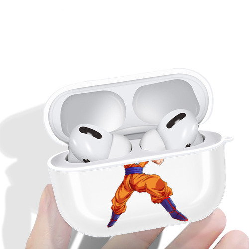 ドラゴンボール 孫悟空（そん ごくう）Son Goku カカロット DRAGON BALL Kakarotto 【AirPods Pro用】ハードシェル保護ケース 耐衝撃・防指紋・カラビナ付き商品仕様