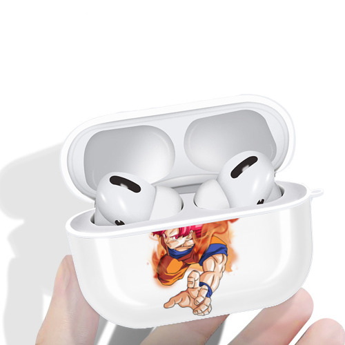 ドラゴンボール 孫悟空（そん ごくう）Son Goku カカロット DRAGON BALL Kakarotto 【AirPods Pro用】ハードシェル保護ケース 耐衝撃・防指紋・カラビナ付き商品仕様