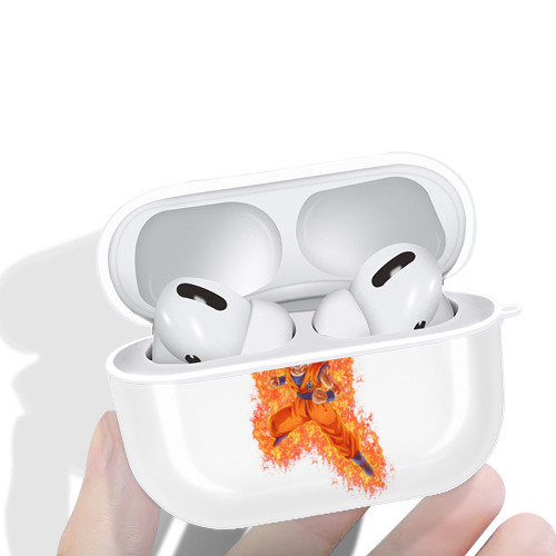 ドラゴンボール 孫悟空（そん ごくう）Son Goku カカロット DRAGON BALL Kakarotto 【AirPods Pro用】ハードシェル保護ケース 耐衝撃・防指紋・カラビナ付き商品仕様