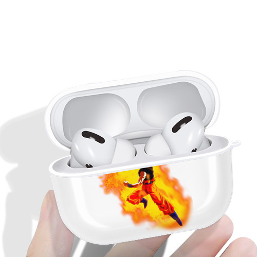 ドラゴンボール 孫悟空（そん ごくう）Son Goku カカロット DRAGON BALL Kakarotto 【AirPods Pro用】ハードシェル保護ケース 耐衝撃・防指紋・カラビナ付き商品仕様