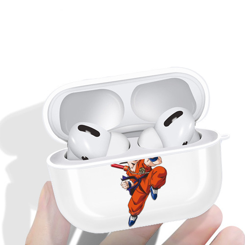 ドラゴンボール 孫悟空（そん ごくう）Son Goku カカロット DRAGON BALL Kakarotto 【AirPods Pro用】ハードシェル保護ケース 耐衝撃・防指紋・カラビナ付き商品仕様
