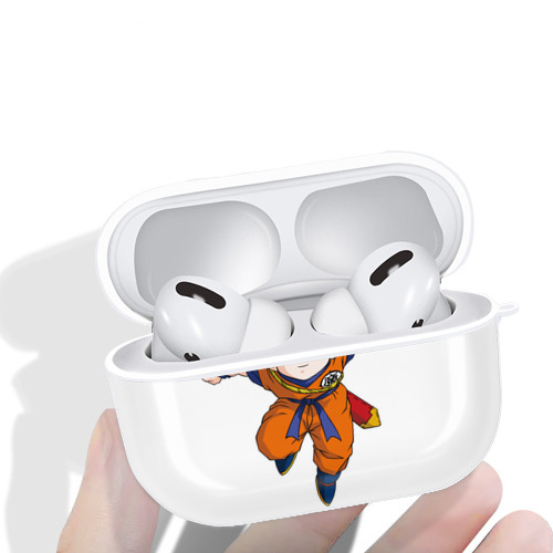 ドラゴンボール 孫悟空（そん ごくう）Son Goku カカロット DRAGON BALL Kakarotto 【AirPods Pro用】ハードシェル保護ケース 耐衝撃・防指紋・カラビナ付き商品仕様