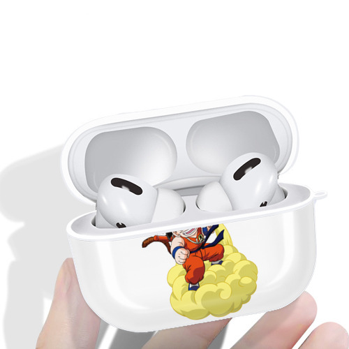 ドラゴンボール 孫悟空（そん ごくう）Son Goku カカロット DRAGON BALL Kakarotto 【AirPods Pro用】ハードシェル保護ケース 耐衝撃・防指紋・カラビナ付き商品仕様