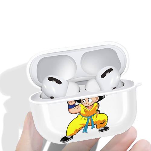 ドラゴンボール 孫悟空（そん ごくう）Son Goku カカロット DRAGON BALL Kakarotto 【AirPods Pro用】ハードシェル保護ケース 耐衝撃・防指紋・カラビナ付き商品仕様