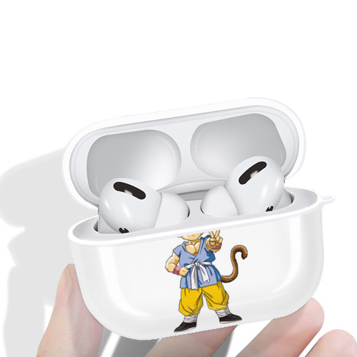 ドラゴンボール 孫悟空（そん ごくう）Son Goku カカロット DRAGON BALL Kakarotto 【AirPods Pro用】ハードシェル保護ケース 耐衝撃・防指紋・カラビナ付き商品仕様