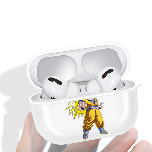 ドラゴンボール 孫悟空（そん ごくう）Son Goku カカロット DRAGON BALL Kakarotto 【AirPods Pro用】ハードシェル保護ケース 耐衝撃・防指紋・カラビナ付き商品仕様