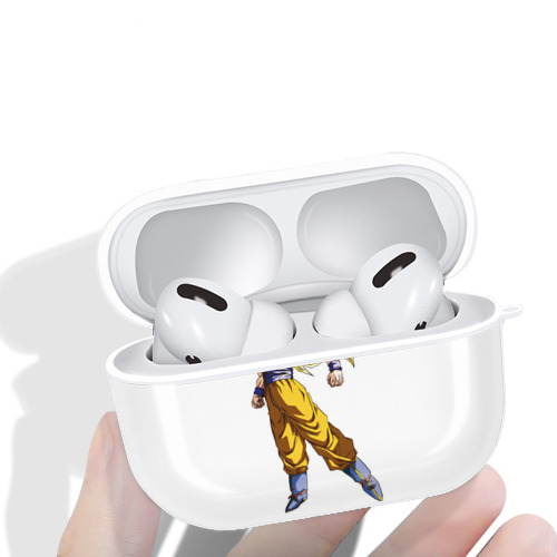 ドラゴンボール 孫悟空（そん ごくう）Son Goku カカロット DRAGON BALL Kakarotto 【AirPods Pro用】ハードシェル保護ケース 耐衝撃・防指紋・カラビナ付き商品仕様