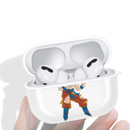 ドラゴンボール 孫悟空（そん ごくう）Son Goku カカロット DRAGON BALL Kakarotto 【AirPods Pro用】ハードシェル保護ケース 耐衝撃・防指紋・カラビナ付き商品仕様