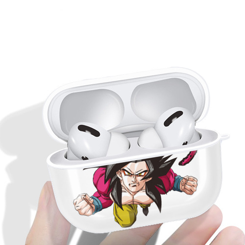 ドラゴンボール 孫悟空（そん ごくう）Son Goku カカロット DRAGON BALL Kakarotto 【AirPods Pro用】ハードシェル保護ケース 耐衝撃・防指紋・カラビナ付き商品仕様