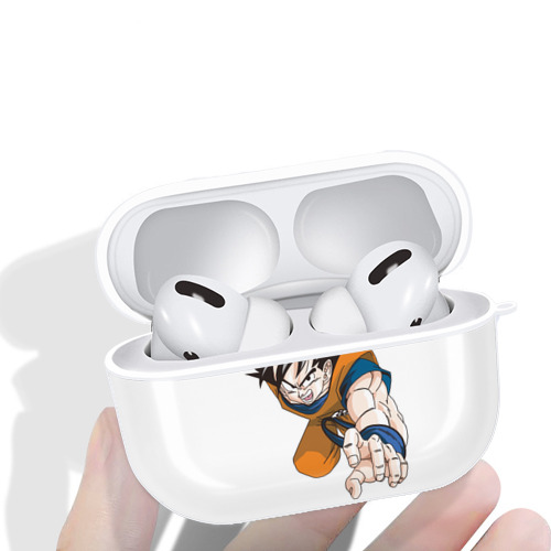 ドラゴンボール 孫悟空（そん ごくう）Son Goku カカロット DRAGON BALL Kakarotto 【AirPods Pro用】ハードシェル保護ケース 耐衝撃・防指紋・カラビナ付き商品仕様