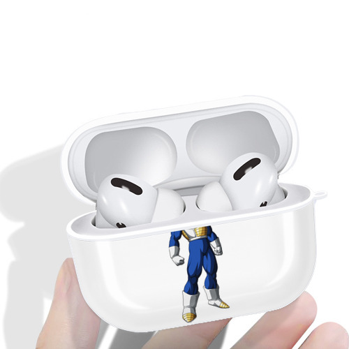 ドラゴンボール ベジータ四世（Bejīta Yonsei）DRAGON BALL Vegeta IV 【AirPods Pro用】ハードシェル保護ケース 耐衝撃・防指紋・カラビナ付き商品仕様