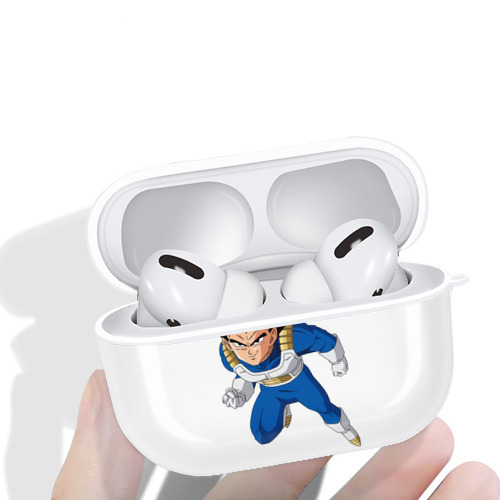 ドラゴンボール ベジータ四世（Bejīta Yonsei）DRAGON BALL Vegeta IV 【AirPods Pro用】ハードシェル保護ケース 耐衝撃・防指紋・カラビナ付き商品仕様