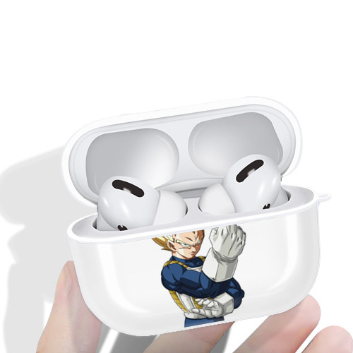 ドラゴンボール ベジータ四世（Bejīta Yonsei）DRAGON BALL Vegeta IV 【AirPods Pro用】ハードシェル保護ケース 耐衝撃・防指紋・カラビナ付き商品仕様