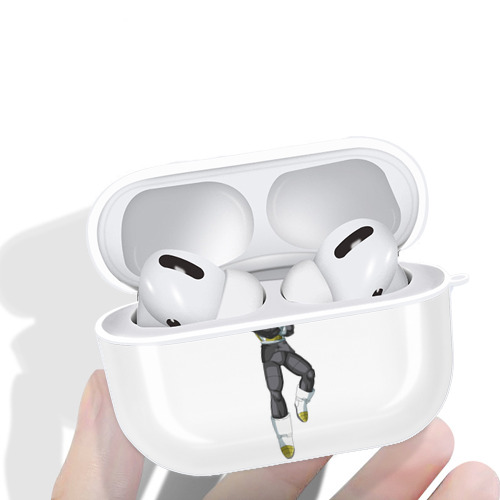 ドラゴンボール ベジータ四世（Bejīta Yonsei）DRAGON BALL Vegeta IV 【AirPods Pro用】ハードシェル保護ケース 耐衝撃・防指紋・カラビナ付き商品仕様