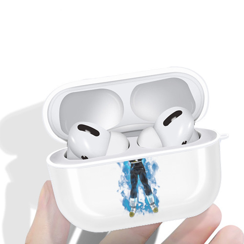 ドラゴンボール ベジータ四世（Bejīta Yonsei）DRAGON BALL Vegeta IV 【AirPods Pro用】ハードシェル保護ケース 耐衝撃・防指紋・カラビナ付き商品仕様