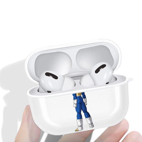 ドラゴンボール ベジータ四世（Bejīta Yonsei）DRAGON BALL Vegeta IV 【AirPods Pro用】ハードシェル保護ケース 耐衝撃・防指紋・カラビナ付き商品仕様