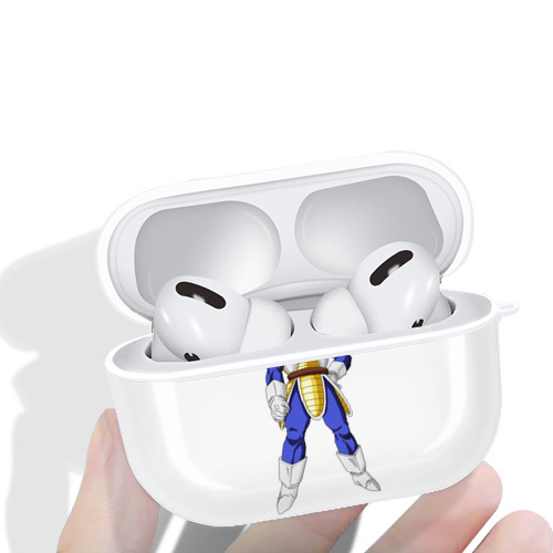ドラゴンボール ベジータ四世（Bejīta Yonsei）DRAGON BALL Vegeta IV 【AirPods Pro用】ハードシェル保護ケース 耐衝撃・防指紋・カラビナ付き商品仕様