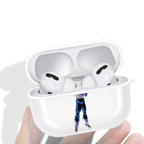 ドラゴンボール ベジータ四世（Bejīta Yonsei）DRAGON BALL Vegeta IV 【AirPods Pro用】ハードシェル保護ケース 耐衝撃・防指紋・カラビナ付き商品仕様