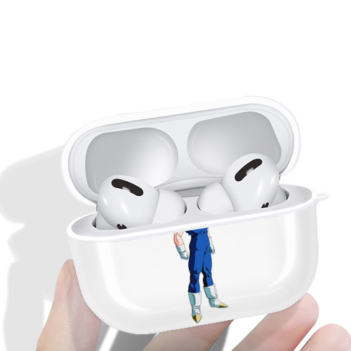ドラゴンボール ベジータ四世（Bejīta Yonsei）DRAGON BALL Vegeta IV 【AirPods Pro用】ハードシェル保護ケース 耐衝撃・防指紋・カラビナ付き商品仕様