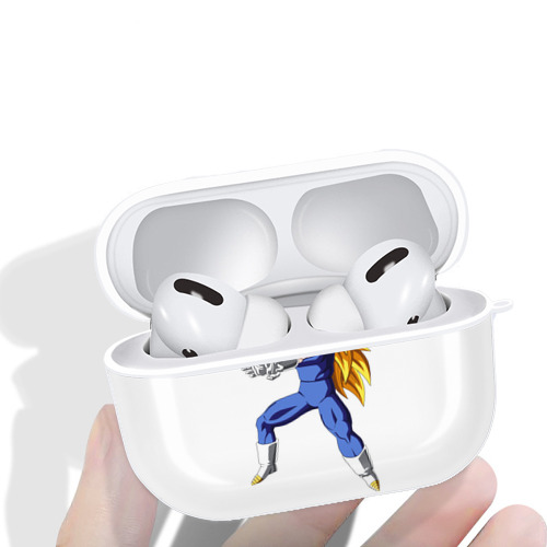 ドラゴンボール ベジータ四世（Bejīta Yonsei）DRAGON BALL Vegeta IV 【AirPods Pro用】ハードシェル保護ケース 耐衝撃・防指紋・カラビナ付き商品仕様