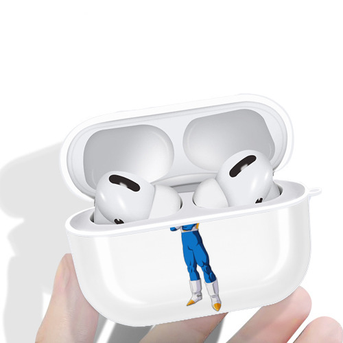ドラゴンボール ベジータ四世（Bejīta Yonsei）DRAGON BALL Vegeta IV 【AirPods Pro用】ハードシェル保護ケース 耐衝撃・防指紋・カラビナ付き商品仕様