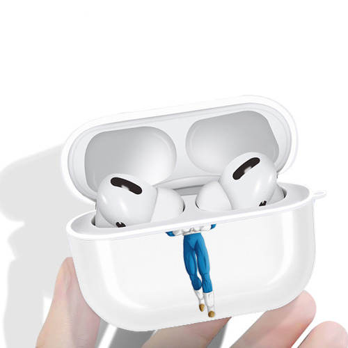 ドラゴンボール ベジータ四世（Bejīta Yonsei）DRAGON BALL Vegeta IV 【AirPods Pro用】ハードシェル保護ケース 耐衝撃・防指紋・カラビナ付き商品仕様
