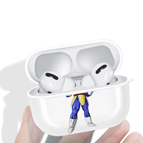 ドラゴンボール ベジータ四世（Bejīta Yonsei）DRAGON BALL Vegeta IV 【AirPods Pro用】ハードシェル保護ケース 耐衝撃・防指紋・カラビナ付き商品仕様