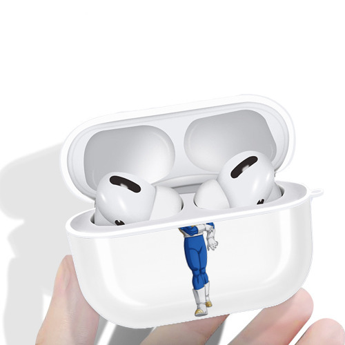 ドラゴンボール ベジータ四世（Bejīta Yonsei）DRAGON BALL Vegeta IV 【AirPods Pro用】ハードシェル保護ケース 耐衝撃・防指紋・カラビナ付き商品仕様