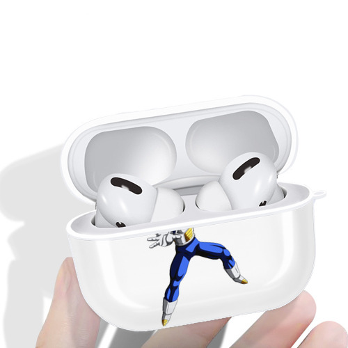 ドラゴンボール ベジータ四世（Bejīta Yonsei）DRAGON BALL Vegeta IV 【AirPods Pro用】ハードシェル保護ケース 耐衝撃・防指紋・カラビナ付き商品仕様