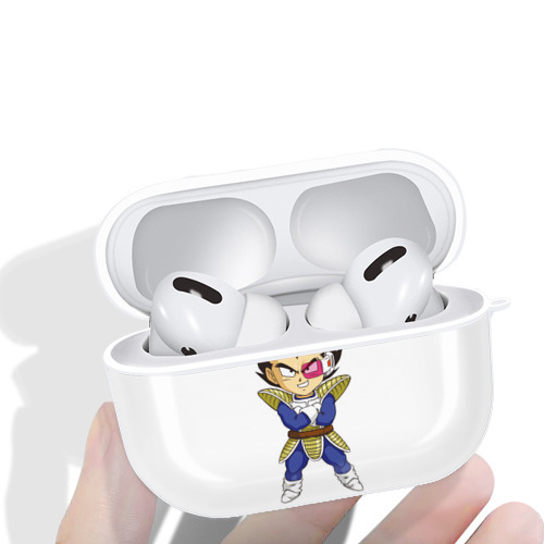 ドラゴンボール ベジータ四世（Bejīta Yonsei）DRAGON BALL Vegeta IV 【AirPods Pro用】ハードシェル保護ケース 耐衝撃・防指紋・カラビナ付き商品仕様