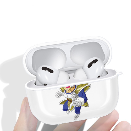 ドラゴンボール ベジータ四世（Bejīta Yonsei）DRAGON BALL Vegeta IV 【AirPods Pro用】ハードシェル保護ケース 耐衝撃・防指紋・カラビナ付き商品仕様