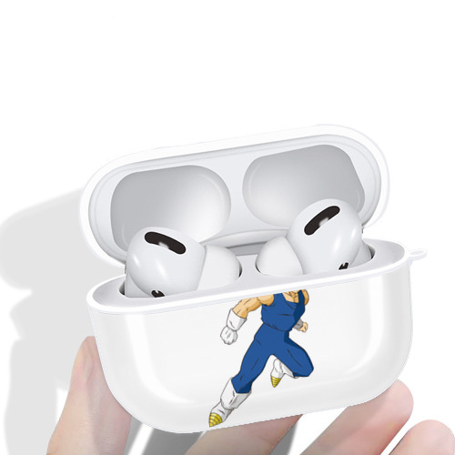 ドラゴンボール ベジータ四世（Bejīta Yonsei）DRAGON BALL Vegeta IV 【AirPods Pro用】ハードシェル保護ケース 耐衝撃・防指紋・カラビナ付き商品仕様