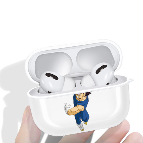 ドラゴンボール ベジータ四世（Bejīta Yonsei）DRAGON BALL Vegeta IV 【AirPods Pro用】ハードシェル保護ケース 耐衝撃・防指紋・カラビナ付き商品仕様
