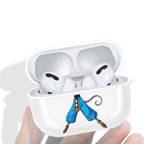 ドラゴンボール ビルス 破壊神ビルス DRAGON BALL Beerus Birusu 【AirPods Pro用】ハードシェル保護ケース 耐衝撃・防指紋・カラビナ付き商品仕様