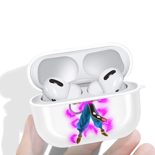 ドラゴンボール ビルス 破壊神ビルス DRAGON BALL Beerus Birusu 【AirPods Pro用】ハードシェル保護ケース 耐衝撃・防指紋・カラビナ付き商品仕様