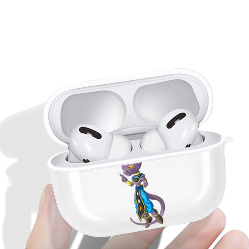 ドラゴンボール ビルス 破壊神ビルス DRAGON BALL Beerus Birusu 【AirPods Pro用】ハードシェル保護ケース 耐衝撃・防指紋・カラビナ付き商品仕様