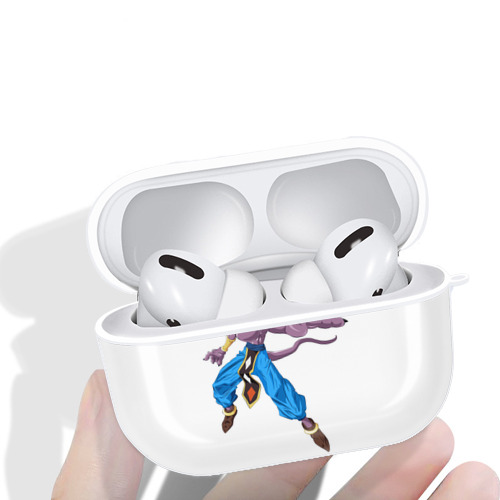 ドラゴンボール ビルス 破壊神ビルス DRAGON BALL Beerus Birusu 【AirPods Pro用】ハードシェル保護ケース 耐衝撃・防指紋・カラビナ付き商品仕様