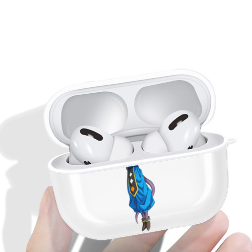 ドラゴンボール ビルス 破壊神ビルス DRAGON BALL Beerus Birusu 【AirPods Pro用】ハードシェル保護ケース 耐衝撃・防指紋・カラビナ付き商品仕様