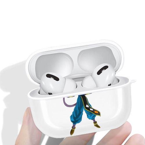 ドラゴンボール ビルス 破壊神ビルス DRAGON BALL Beerus Birusu 【AirPods Pro用】ハードシェル保護ケース 耐衝撃・防指紋・カラビナ付き商品仕様