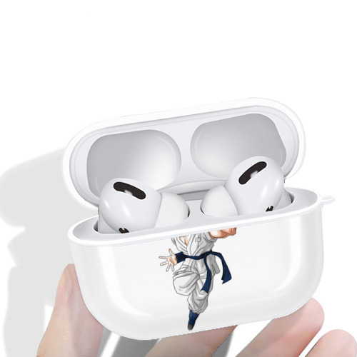 ドラゴンボール 孫 悟飯（そんごはん）DRAGON BALL Son Gohan 【AirPods Pro用】ハードシェル保護ケース 耐衝撃・防指紋・カラビナ付き商品仕様