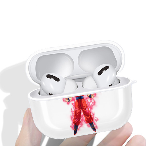 ドラゴンボール 孫 悟飯（そんごはん）DRAGON BALL Son Gohan 【AirPods Pro用】ハードシェル保護ケース 耐衝撃・防指紋・カラビナ付き商品仕様