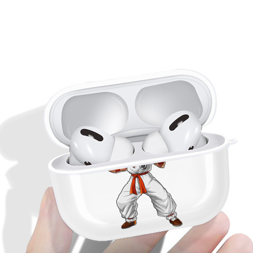 ドラゴンボール クリリン DRAGON BALL krillin 【AirPods Pro用】ハードシェル保護ケース 耐衝撃・防指紋・カラビナ付き商品仕様