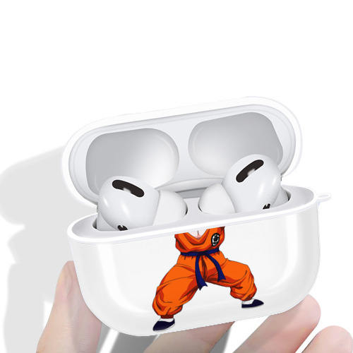 ドラゴンボール クリリン DRAGON BALL krillin 【AirPods Pro用】ハードシェル保護ケース 耐衝撃・防指紋・カラビナ付き商品仕様