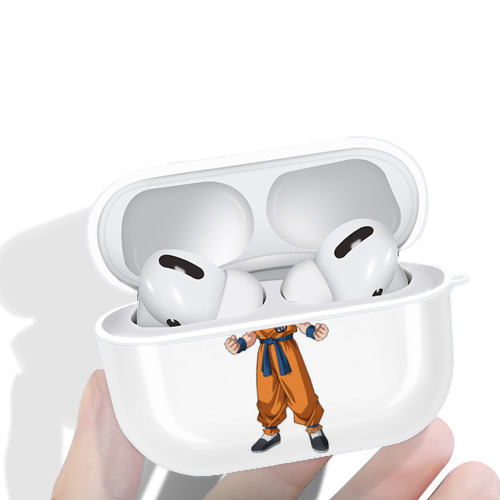 ドラゴンボール クリリン DRAGON BALL krillin 【AirPods Pro用】ハードシェル保護ケース 耐衝撃・防指紋・カラビナ付き商品仕様