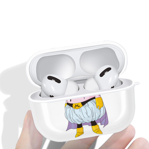 ドラゴンボール 魔人ブウ DRAGON BALL Majin Buu 【AirPods Pro用】ハードシェル保護ケース 耐衝撃・防指紋・カラビナ付き商品仕様