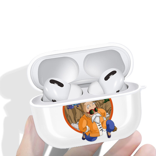 ドラゴンボール 亀仙人（かめせんにん） DRAGON BALL Master Roshi Kame Sennin 【AirPods Pro用】ハードシェル保護ケース 耐衝撃・防指紋・カラビナ付き商品仕様