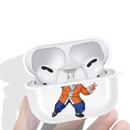 ドラゴンボール 亀仙人（かめせんにん） DRAGON BALL Master Roshi Kame Sennin 【AirPods Pro用】ハードシェル保護ケース 耐衝撃・防指紋・カラビナ付き商品仕様