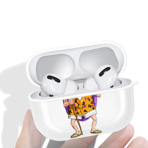 ドラゴンボール 亀仙人（かめせんにん） DRAGON BALL Master Roshi Kame Sennin 【AirPods Pro用】ハードシェル保護ケース 耐衝撃・防指紋・カラビナ付き商品仕様