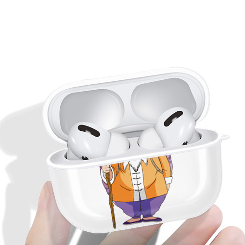 ドラゴンボール 亀仙人（かめせんにん） DRAGON BALL Master Roshi Kame Sennin 【AirPods Pro用】ハードシェル保護ケース 耐衝撃・防指紋・カラビナ付き商品仕様